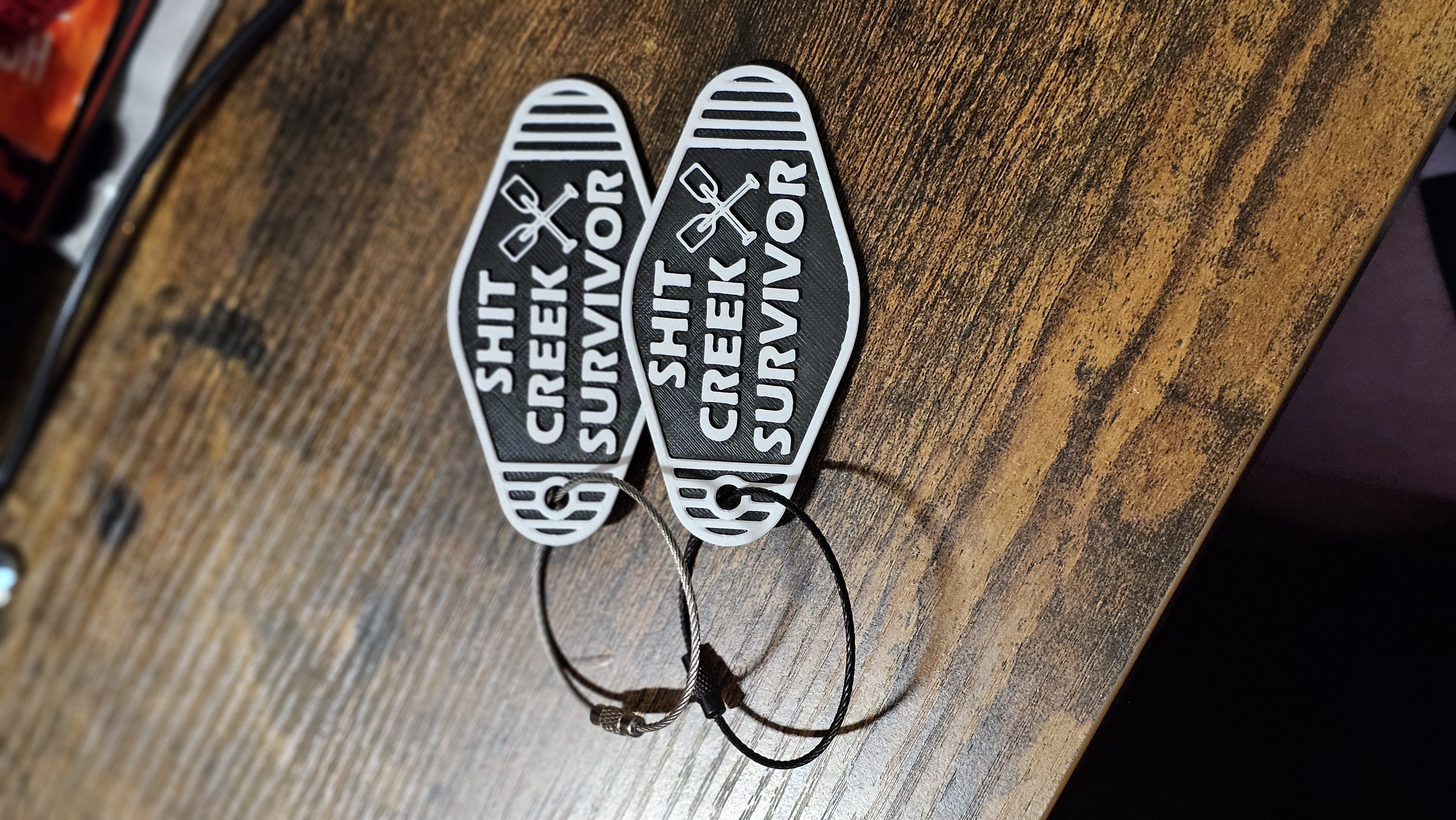 Custom Keychain - Personalized 3D printed keychain